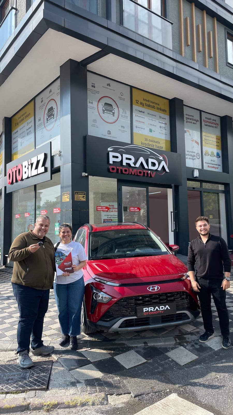 Prada Otomotiv teslimat anı